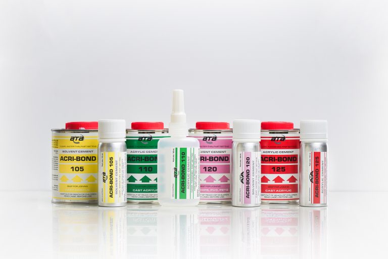How to glue acrylic using solvent adhesives