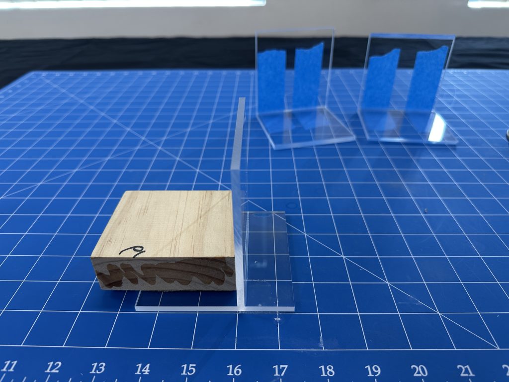 How to glue acrylic - T joint