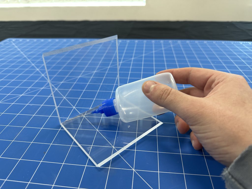 How to glue acrylic using ACRI-BOND 105